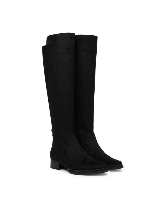 MICHAEL Michael Kors Muszkieterki MICHAEL Michael Kors Lex 40F6LXMB1S Czarny