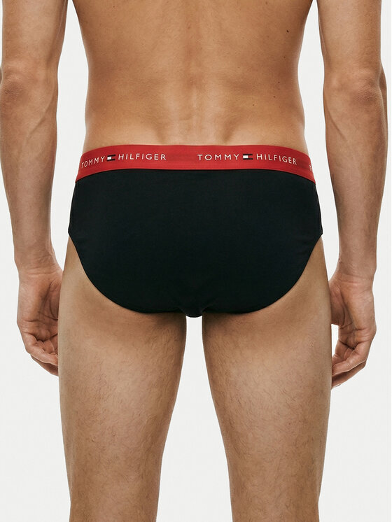 Tommy Hilfiger Tommy Hilfiger Conjunto de slips UM0UM03876 Negro
