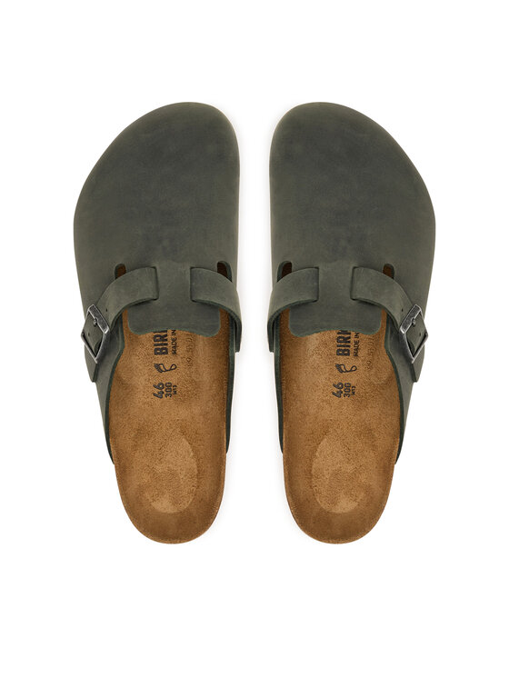 Birkenstock Шльопанці Birkenstock Boston 1032724 Темно-зелений