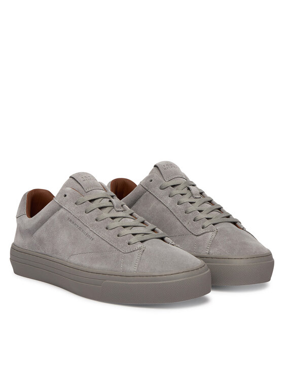 Tommy Hilfiger Αθλητικά Tommy Hilfiger Park Premium Suede FM0FM05829 Γκρι