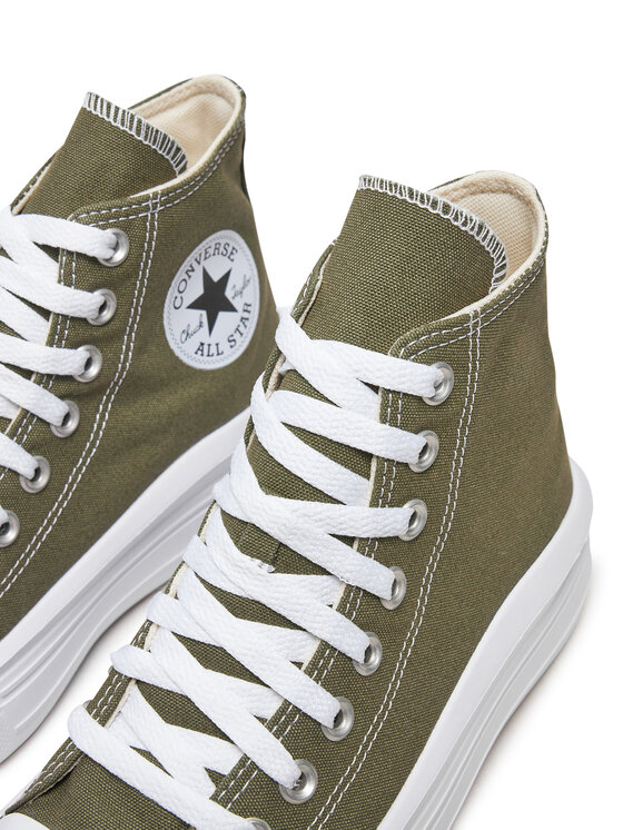 Converse Кецове Converse Chuck Taylor All Star Move Platform A08295C Зелен