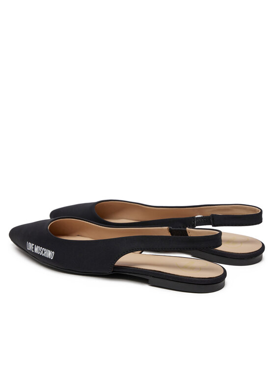 LOVE MOSCHINO Балетки LOVE MOSCHINO JA11021G1MIM0000 Чорний