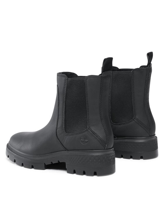 Timberland Kotníková obuv s elastickým prvkem Timberland Cortina Valley Chelsea TB0A5ND70151 Černá
