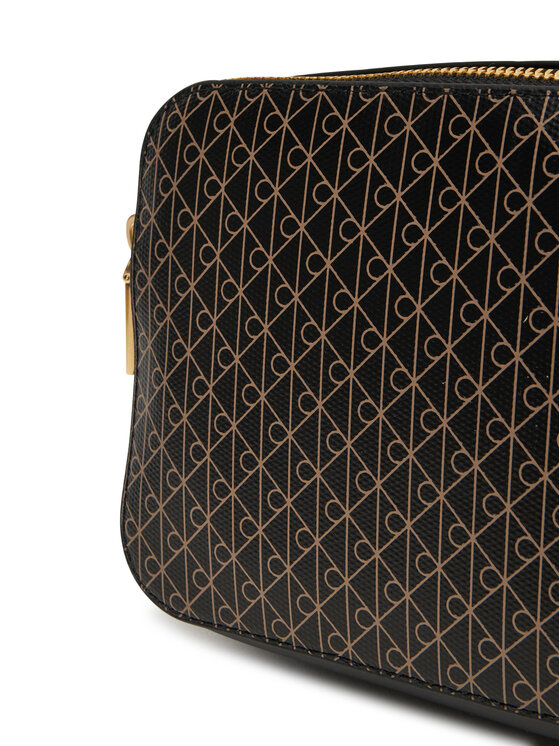 Calvin Klein Τσάντα Calvin Klein Emblem Aop Elongated Camera Bag LV04F3268G Μαύρο