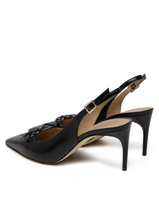 MALONE SOULIERS Туфлі на шпильці MALONE SOULIERS Trudie 70-2 Чорний