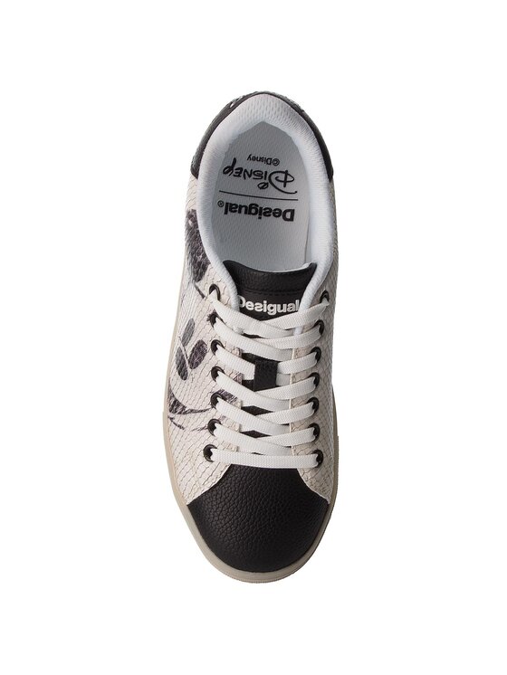 Desigual Снікерcи Desigual Star Mickey 18WSKP16 Білий