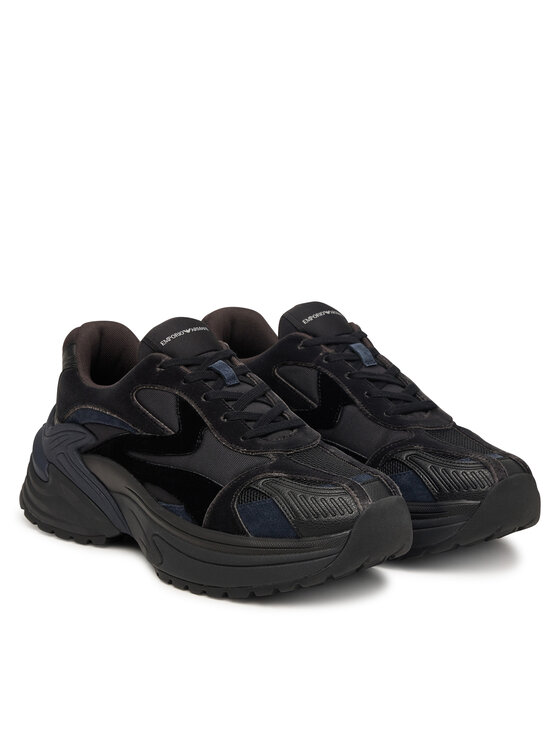 Emporio Armani Sneakersy Emporio Armani EM004828 AF23184 Czarny
