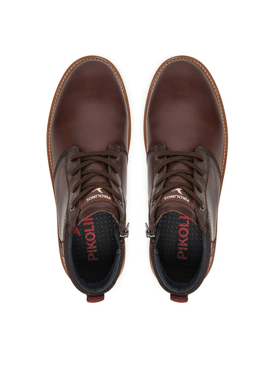 Pikolinos Kotníková obuv Pikolinos M8D-8050C1 Hnědá