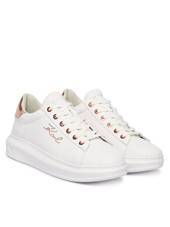 KARL LAGERFELD Снікерcи KARL LAGERFELD Kapri KL62518 Білий