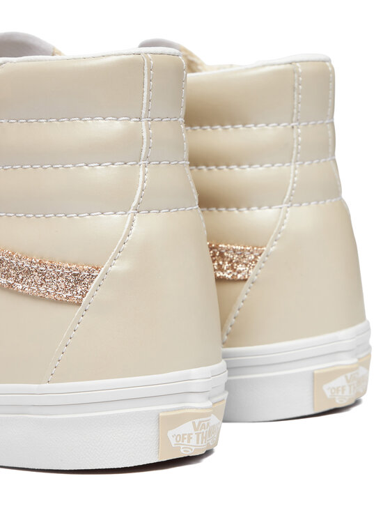 Vans Sneakersy Vans SK8-Hi Reissue Side Zip VN000CYPDJR1 Krémová