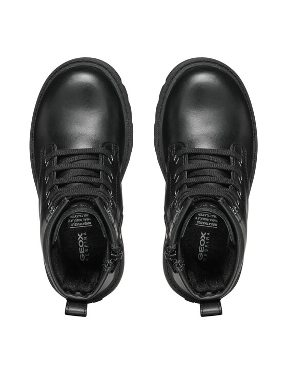 Geox Čižmy Geox J Shaylax Girl J46EXD 00043 C9999 M Čierna