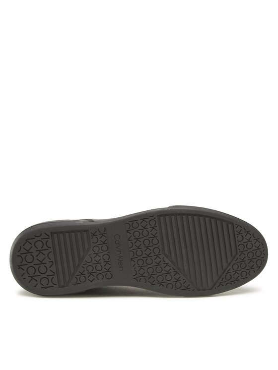 Calvin Klein Αθλητικά Calvin Klein Low Top Lace Up Lth HM0HM00821 Μαύρο