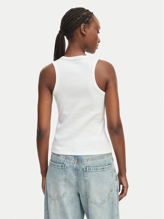 Calvin Klein Jeans Calvin Klein Jeans Top LV047F239G Blanco Slim Fit