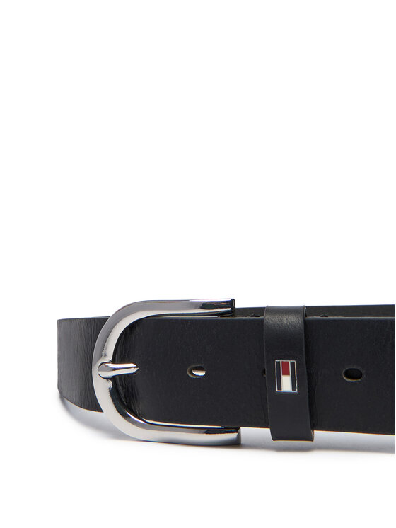 Tommy Hilfiger Pasek Damski Tommy Hilfiger New Danny Belt WW0WW11590 Czarny