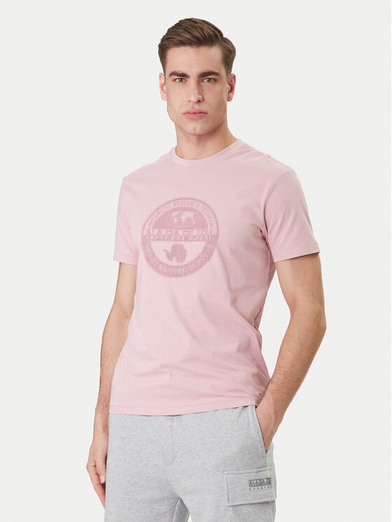 Napapijri Napapijri Camiseta S-Mahsa NP0A4FZB Rosa Regular Fit