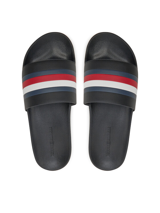 Tommy Hilfiger Klapki Tommy Hilfiger FM0FM05233 Czarny