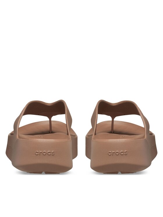 Crocs Japonke Crocs Gataway Platform Flip 209410 Bež