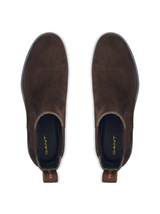 Gant Kotníková obuv s elastickým prvkem Gant 31653106 Hnědá