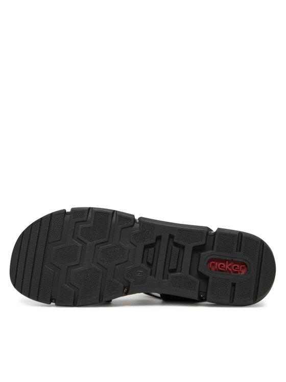 Rieker Sandály Rieker V2301-00 Černá