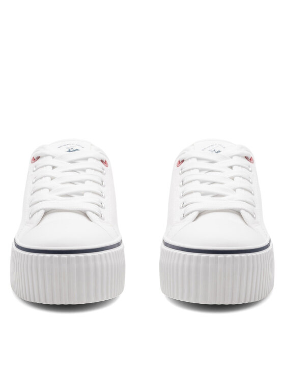 Beverly Hills Polo Club Plátenky Beverly Hills Polo Club BHPC027M Biela