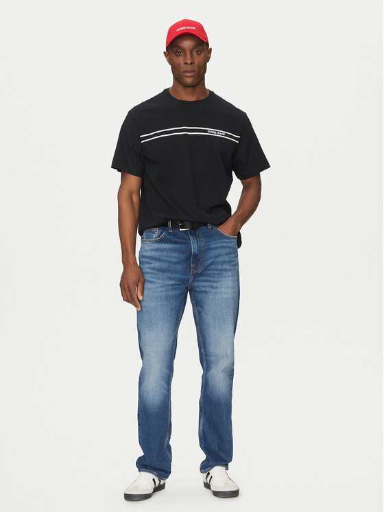 Guess Jeans Guess Jeans Футболка M5RI78 KCPQ1 Чорний Regular Fit