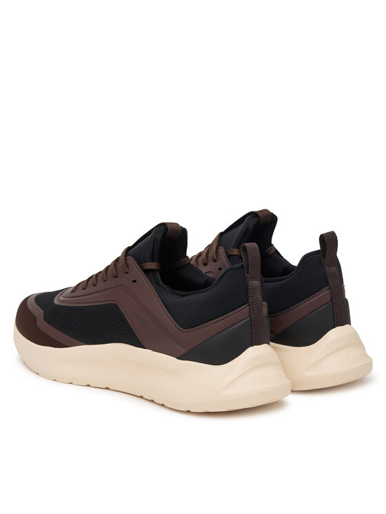 Calvin Klein Laisvalaikio batai Calvin Klein Light Eva Run Lace Sock Mm HM0HM02164 Ruda