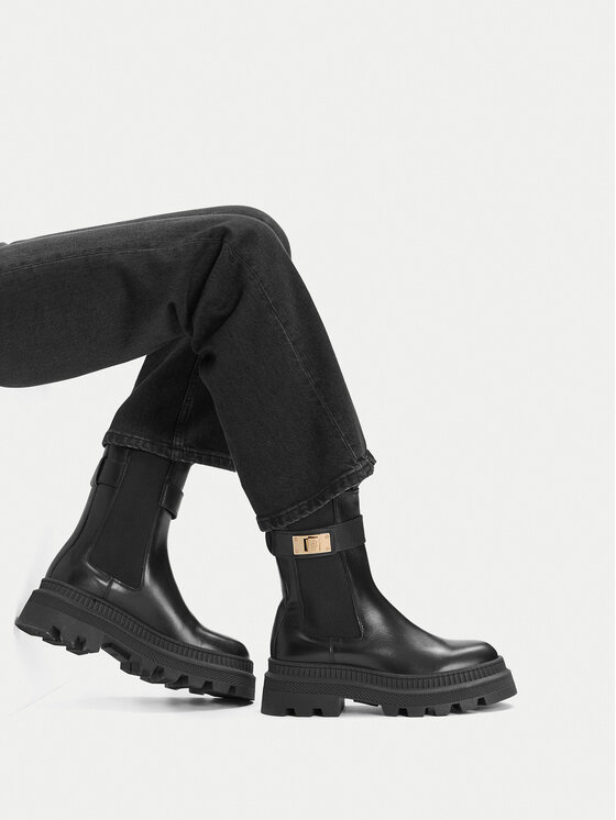 Badura Jātnieku stila puszābaki Badura EO-BRIAR-40803 Melns