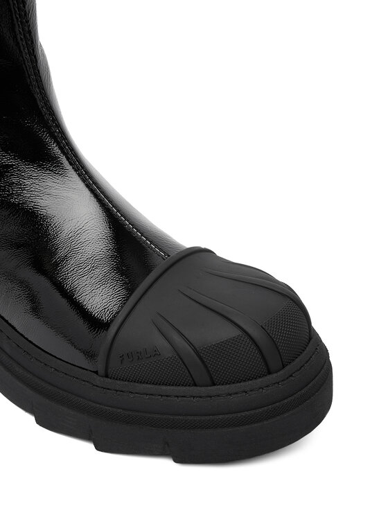 Furla Členková obuv Furla Gum YI59FGU-BX4218-O6000-4-401-20-AL-3600 S Čierna