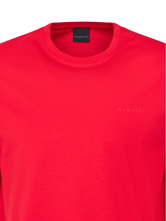 Bugatti Bugatti Camiseta 8350-75040C Rojo Regular Fit