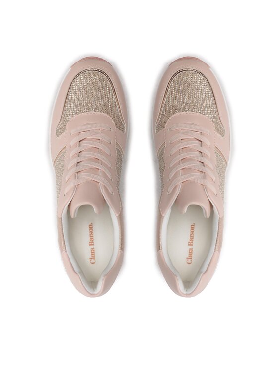Clara Barson Sneakersy Clara Barson NW67-31CC13 Ružová