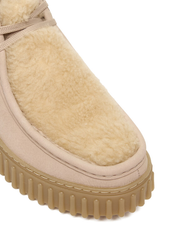 Clarks Черевики Clarks Torhill Moss 26182914 Бежевий