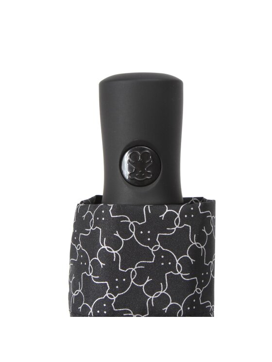 TOUS Deštník TOUS Paraguas Plegable Milosos 2001078859 Černá