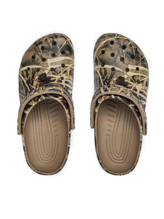 Crocs Šlepetės Crocs Classic Realtree 12132 Žalia
