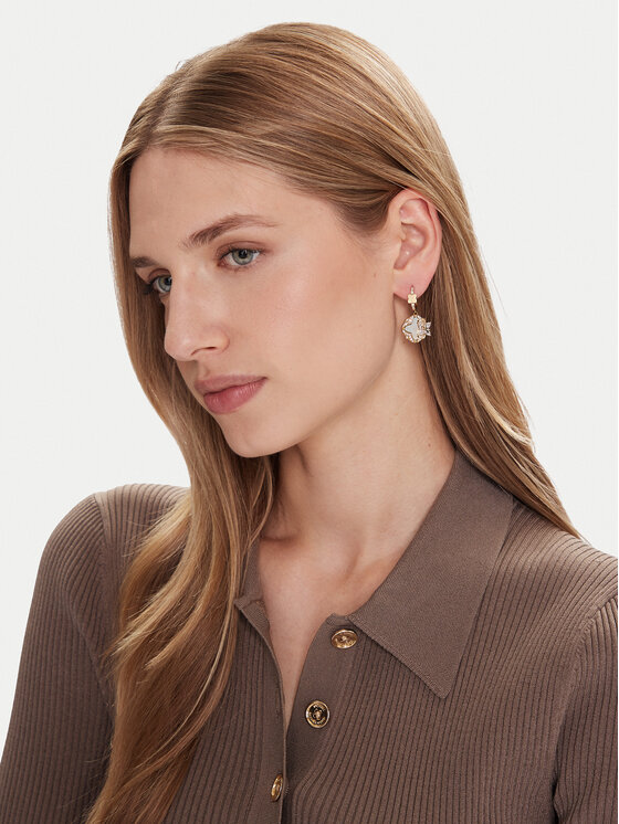 Guess Naušnice Guess JUBE05 583JW Zlatá
