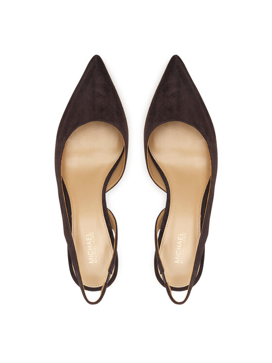 MICHAEL Michael Kors Körömcipők MICHAEL Michael Kors Alina Flex Sling Pump 40R4HNMP1S Barna