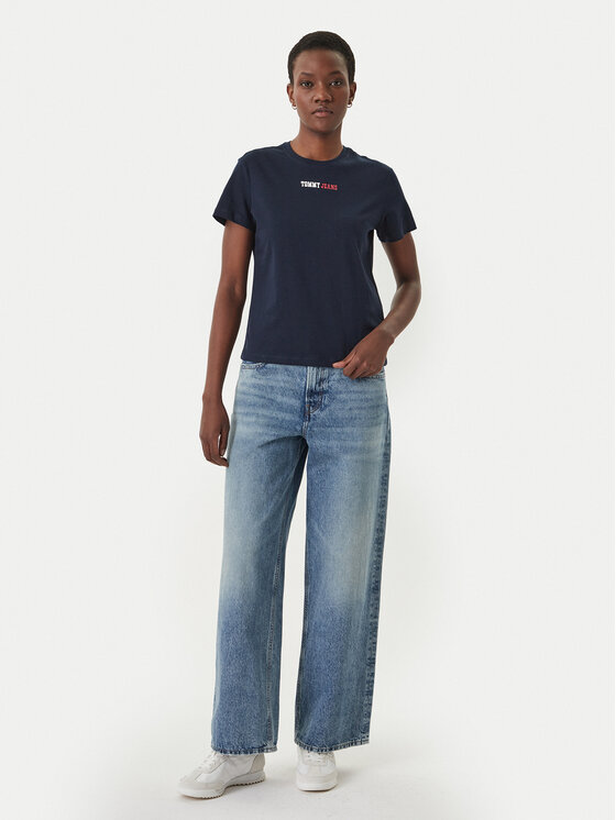 Tommy Jeans Tommy Jeans Camiseta DW0DW22277 Azul marino Regular Fit
