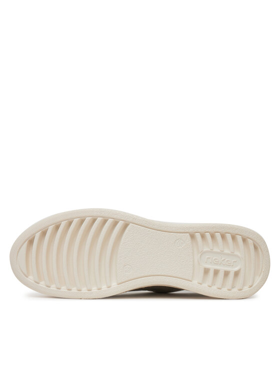 Rieker Sneakersy Rieker N6402-40 Stříbrná