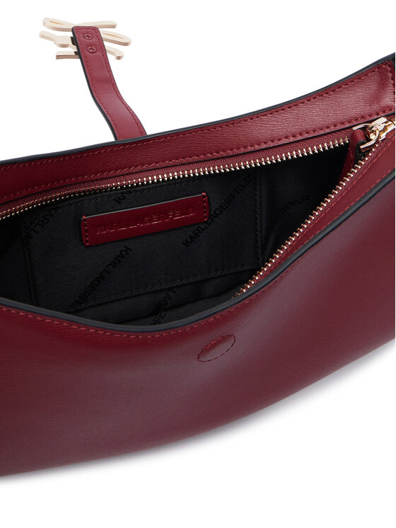 KARL LAGERFELD Torebka KARL LAGERFELD B4W30208 Bordowy