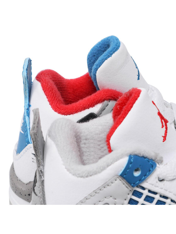 Nike Сникърси Nike Jordan 4 Retro (TD) BQ7670 146 Бял