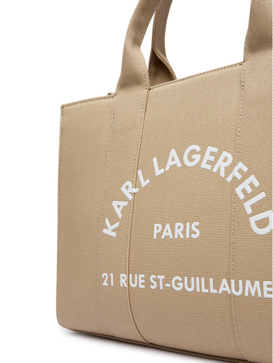 KARL LAGERFELD Táska KARL LAGERFELD A1W50010 Bézs