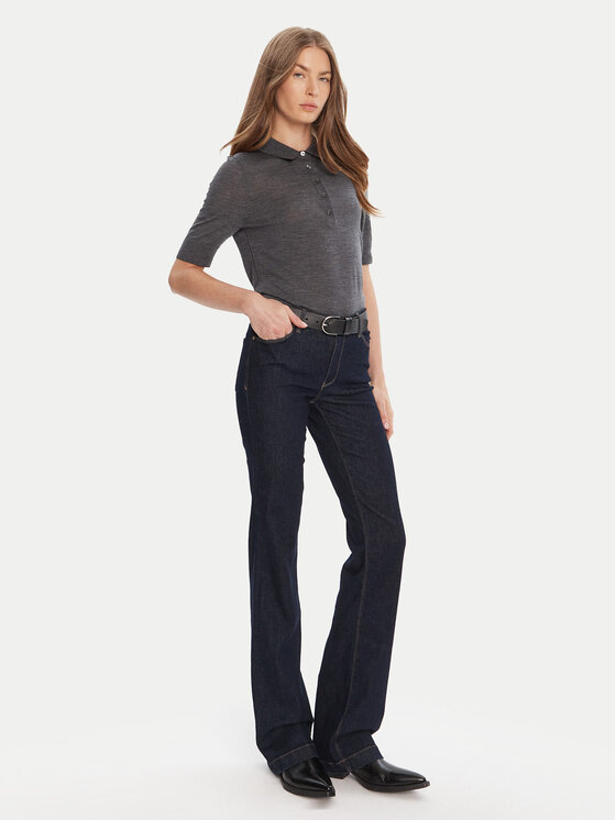 BOSS BOSS Поло Fidenka 50545015 Сірий Regular Fit