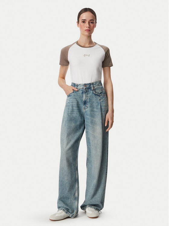 Guess Jeans Guess Jeans Camiseta W6YI04 K3637 Blanco Regular Fit