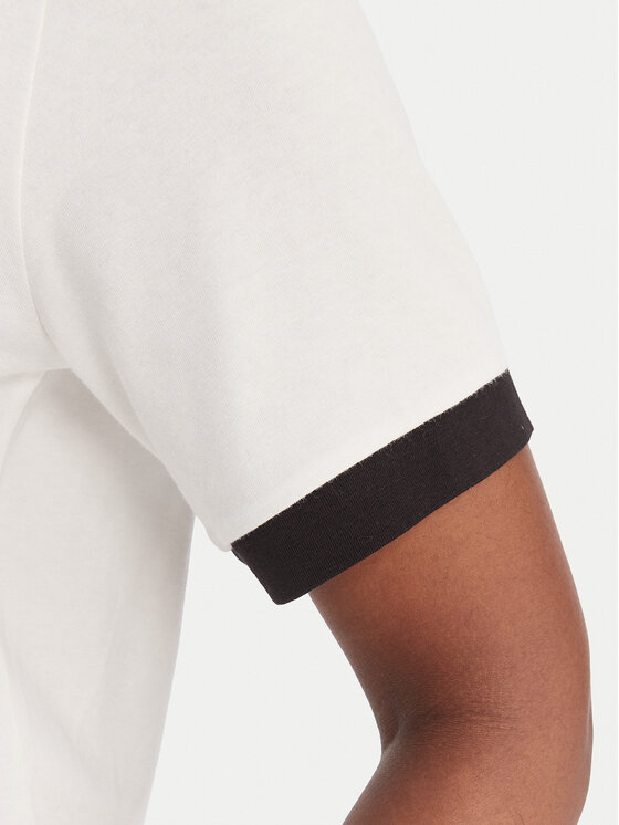 Liu Jo Sport Liu Jo Sport Camiseta TA6176 JS003 Écru Regular Fit