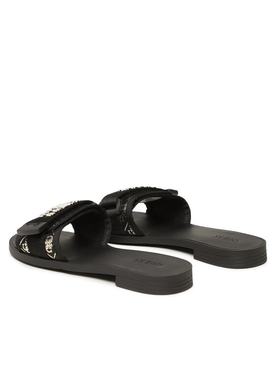 Guess Klapki Guess Elyze2 FL6E2L FAL19 Czarny