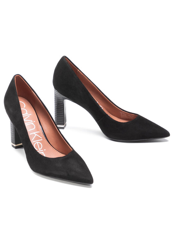 Calvin Klein Poltopánky Calvin Klein Roxia B4E00331 Čierna