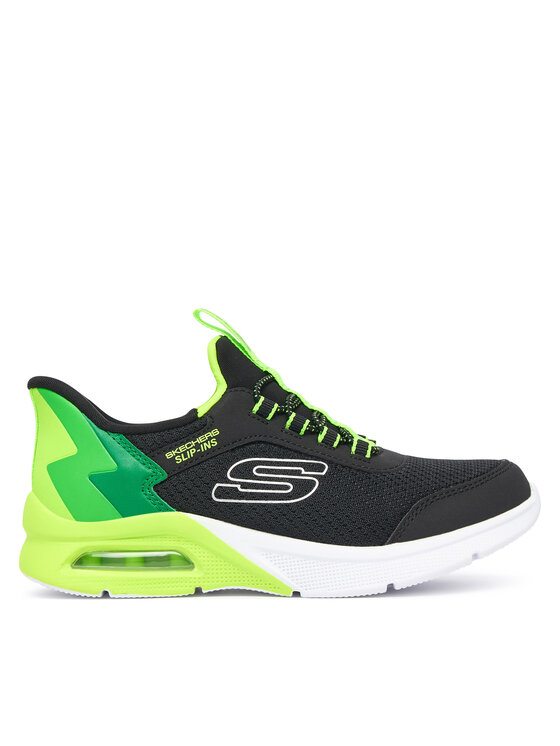 Skechers Снікерcи Skechers MICROSPEC MAX - BRISK-STRIPE 403890L/BKLM Чорний