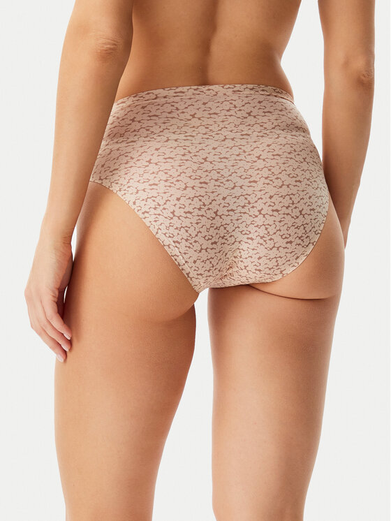 Chantelle Chantelle Класичні труси з високою талією Soft Stretch C11DC9 Бежевий