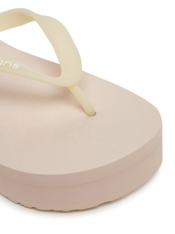 Calvin Klein Jeans Chancletas Calvin Klein Jeans Beach Sandal Flatform Tpu YW0YW01830 Beis