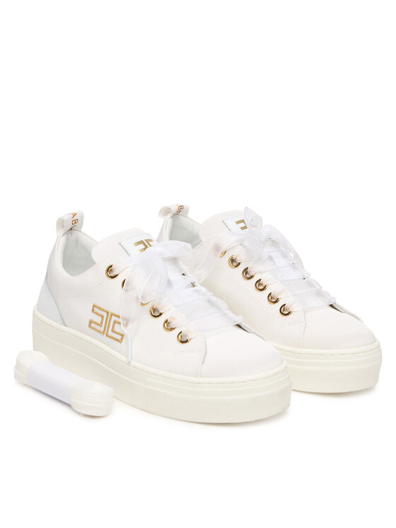 Elisabetta Franchi Снікерcи Elisabetta Franchi F4A9-E0528-1256 S Білий