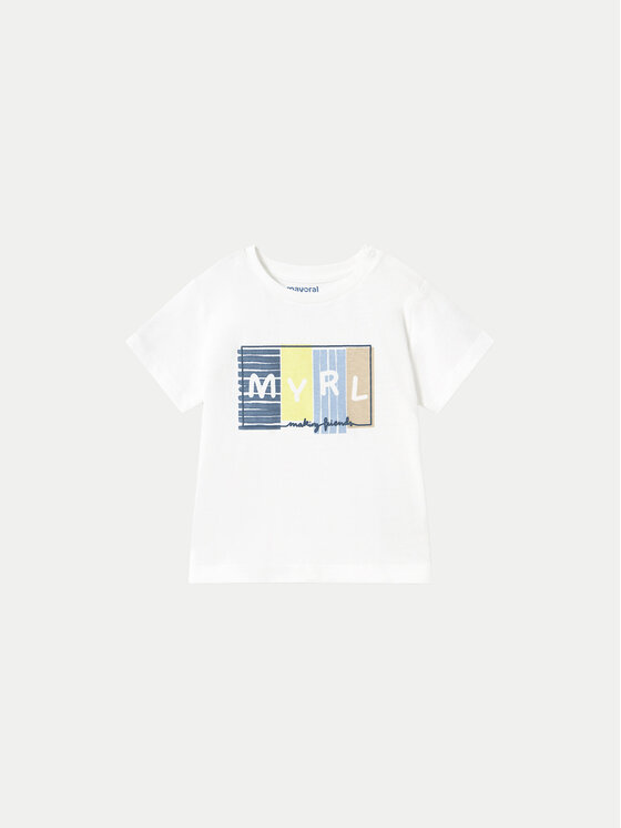 Mayoral Mayoral Komplet t-shirt majic﻿ 1060 Pisana Regular Fit